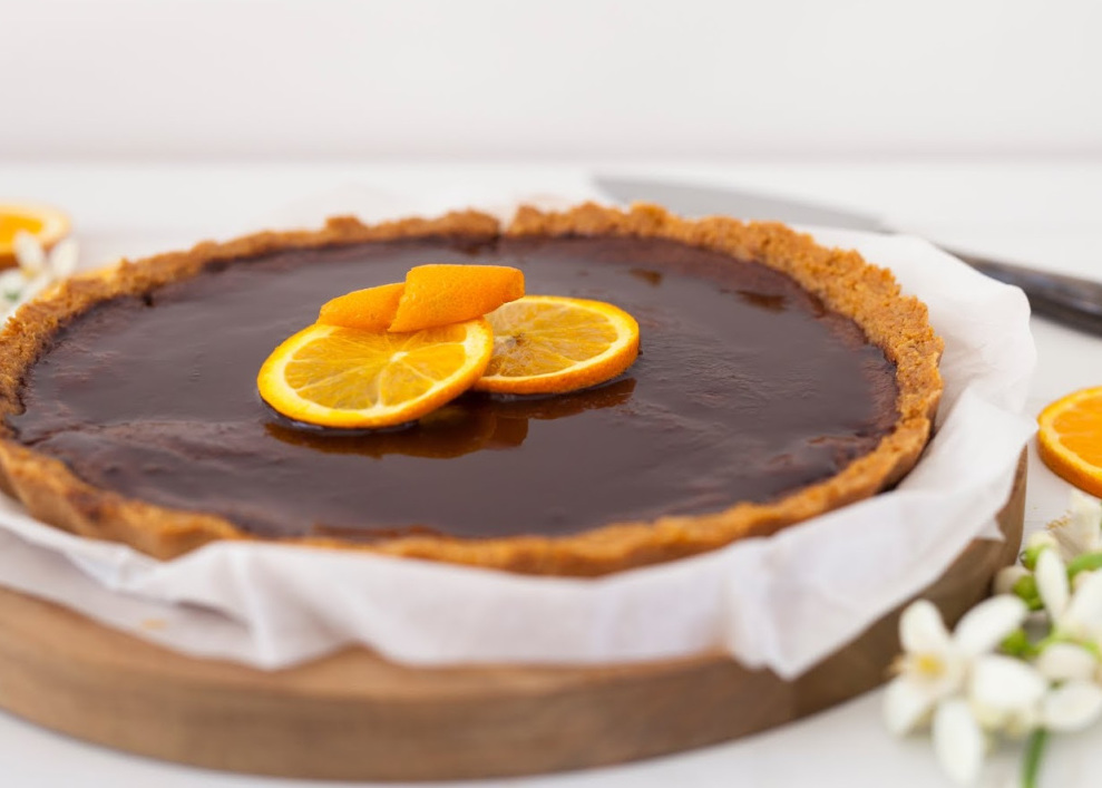 Melissa Ambrosini's Exquisite Chocolate Orange Tart