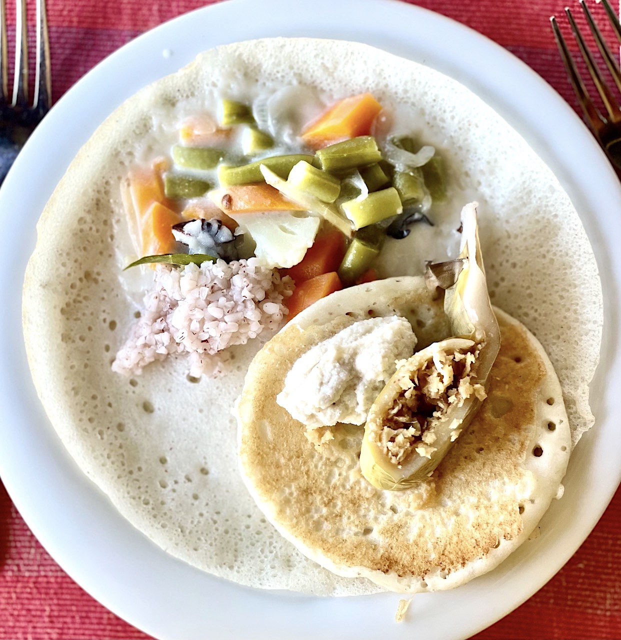 Appam, a Kerala breakfast + Book Giveaway