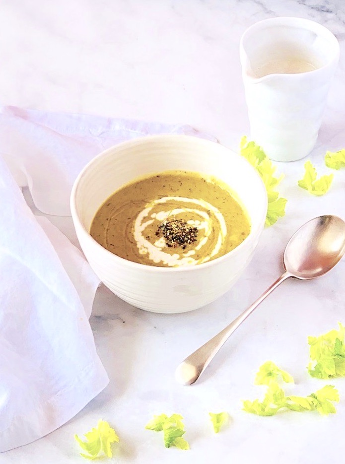 Seriously Sumptuous Celery Soup