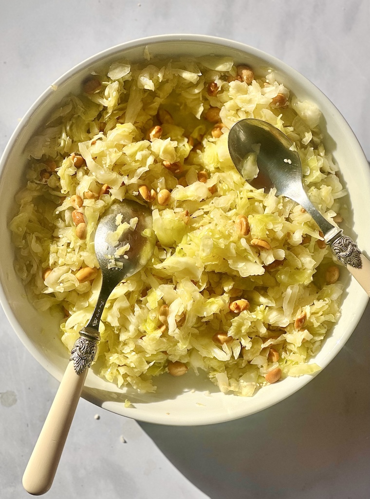 Can't Believe I Ate The Whole Thing Crunchy Cabbage